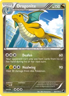 Kaart Dragonite