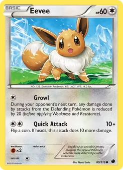 Kaart Eevee