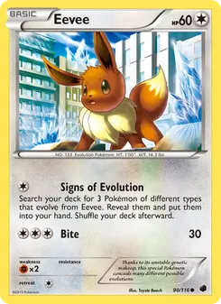 Kaart Eevee
