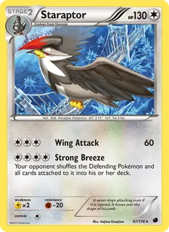 Kaart Staraptor
