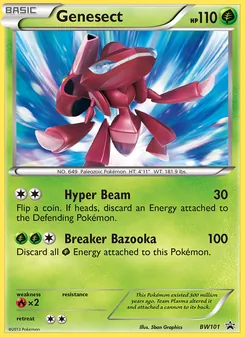 Kaart Genesect
