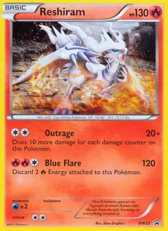 Kaart Reshiram