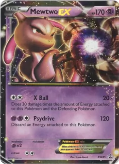 Kaart Mewtwo-EX