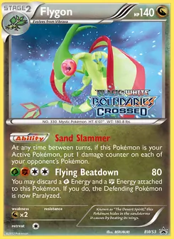 Kaart Flygon