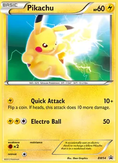 Kaart Pikachu