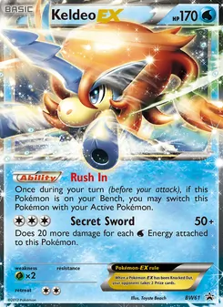 Kaart Keldeo-EX