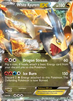 Kaart White Kyurem-EX
