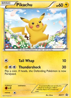Kaart Pikachu