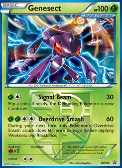 Kaart Genesect
