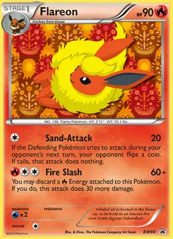 Kaart Flareon