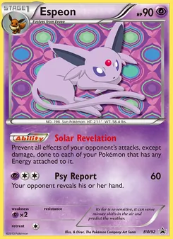 Kaart Espeon