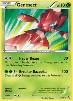 Kaart Genesect