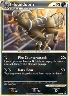 Kaart Houndoom