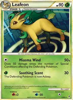 Kaart Leafeon