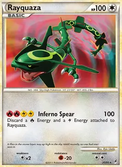 Kaart Rayquaza