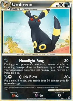 Kaart Umbreon