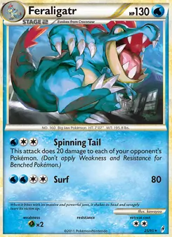 Kaart Feraligatr