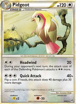 Kaart Pidgeot