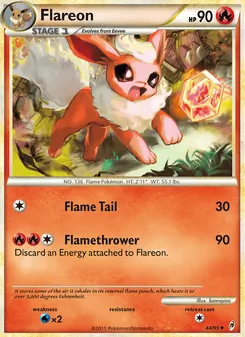 Kaart Flareon