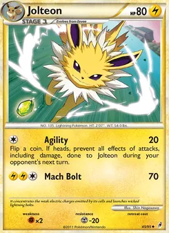 Kaart Jolteon