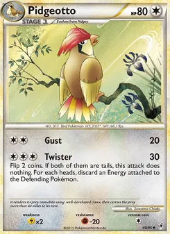 Kaart Pidgeotto
