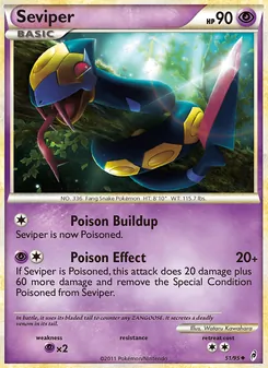 Kaart Seviper