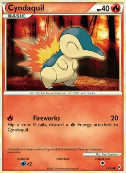 Kaart Cyndaquil