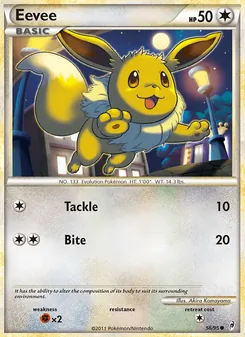 Kaart Eevee