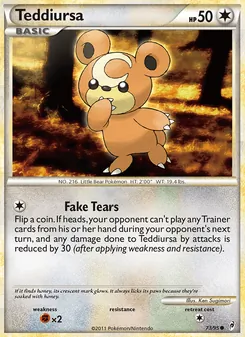 Kaart Teddiursa