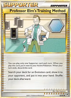 Kaart Professor Elm's Training Method