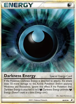 Kaart Darkness Energy