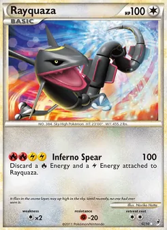 Kaart Rayquaza