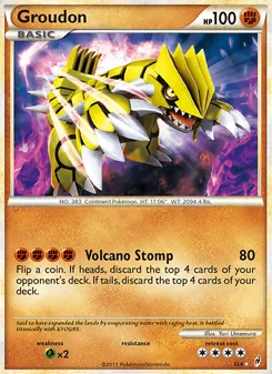 Kaart Groudon