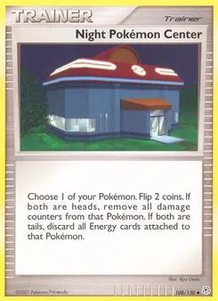Kaart Night Pokémon Center