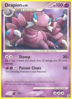 Kaart Drapion
