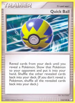 Kaart Quick Ball