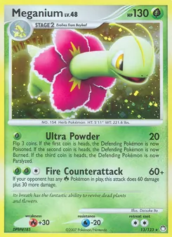 Kaart Meganium
