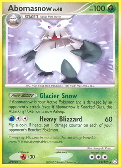 Kaart Abomasnow
