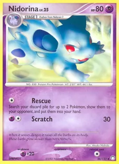 Kaart Nidorina