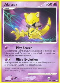 Kaart Abra