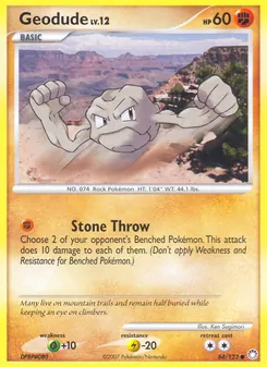 Kaart Geodude