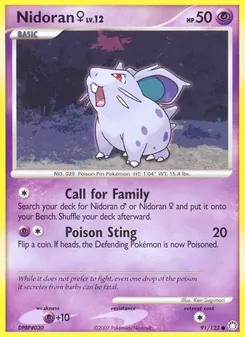 Kaart Nidoran♀