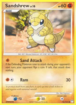 Kaart Sandshrew