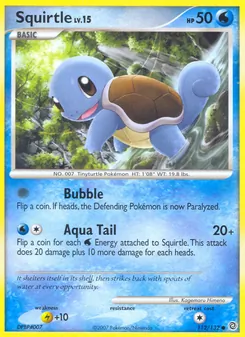 Kaart Squirtle
