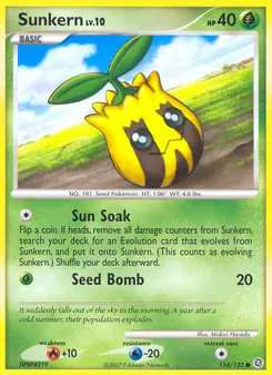 Kaart Sunkern
