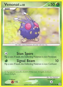 Kaart Venonat