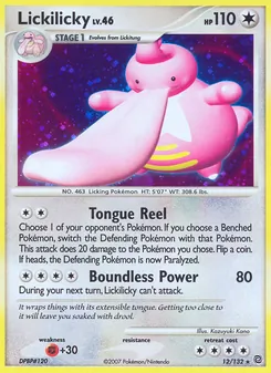 Kaart Lickilicky