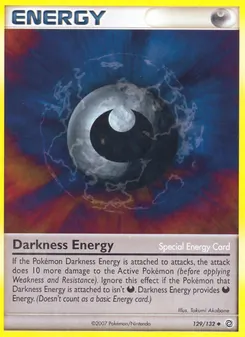 Kaart Darkness Energy