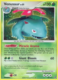 Kaart Venusaur