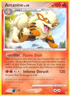 Kaart Arcanine